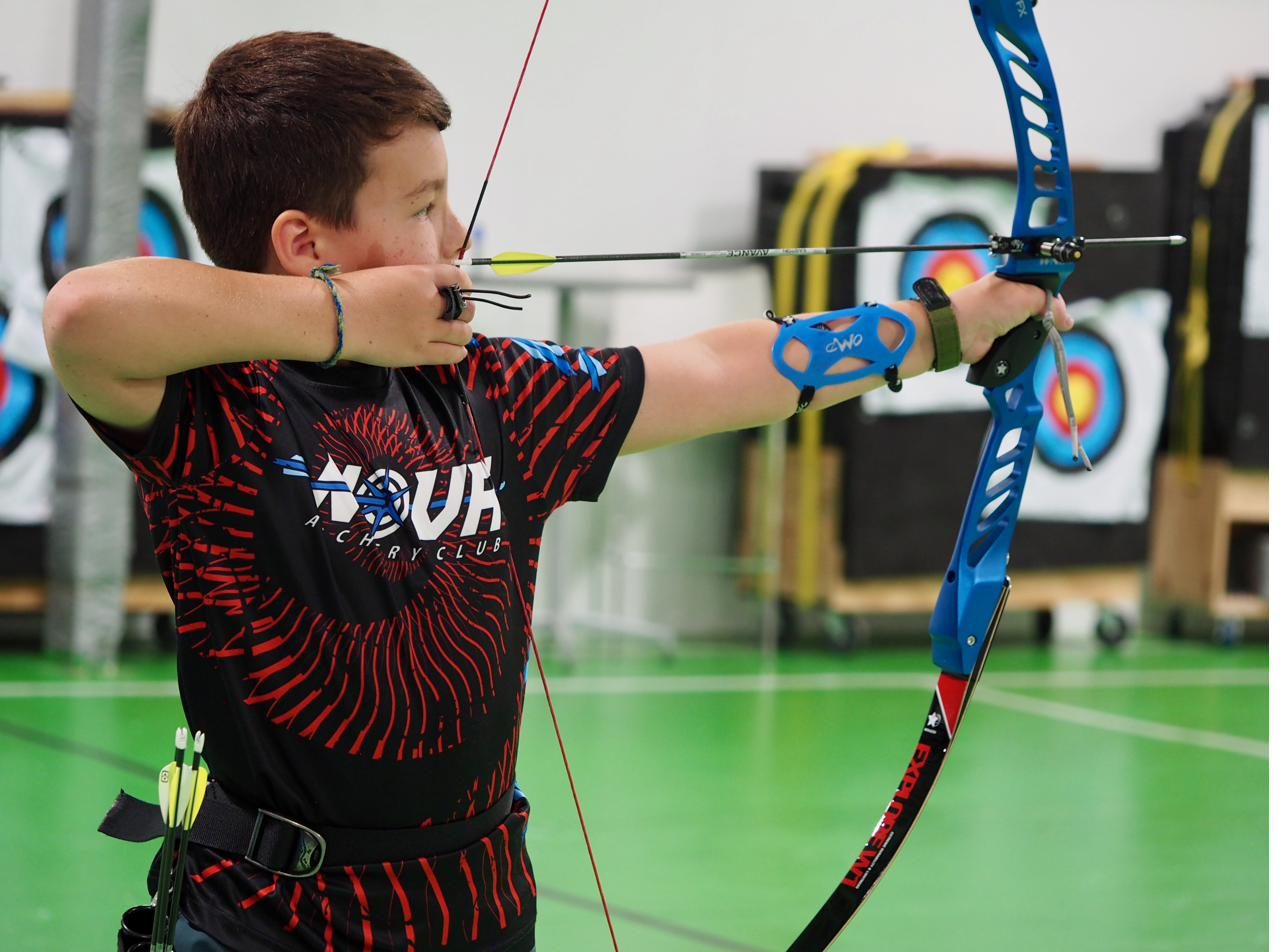 Youth archery at Nova